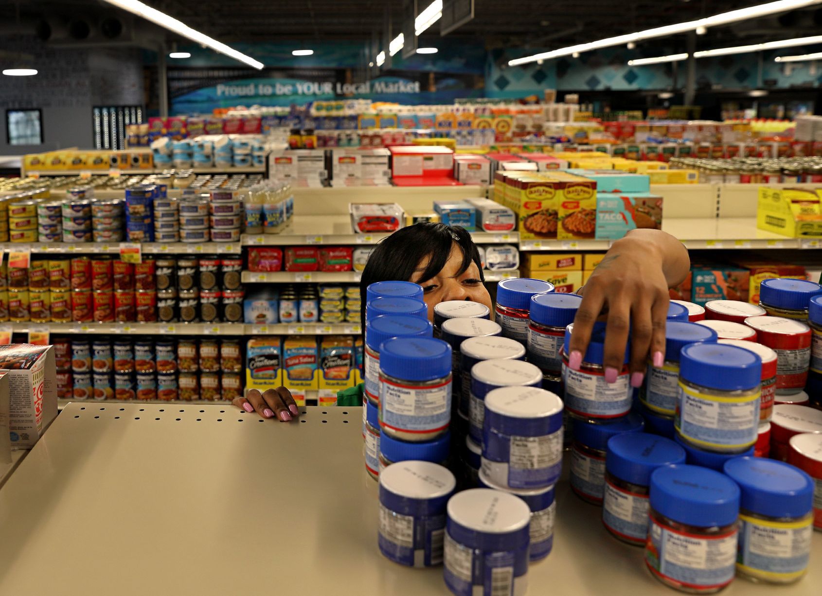 GreenLeaf grocery store soft opening